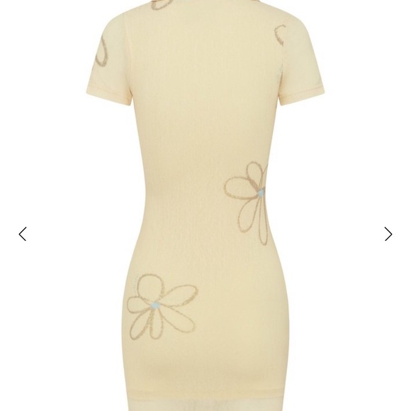 WITH JÉAN Pip Dress in ‘Chalk and Flowers’ Print - Picture 4 of 6